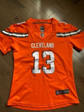Nike Cleveland Browns #13 Beckham Jr NFL Jersey youth medium
